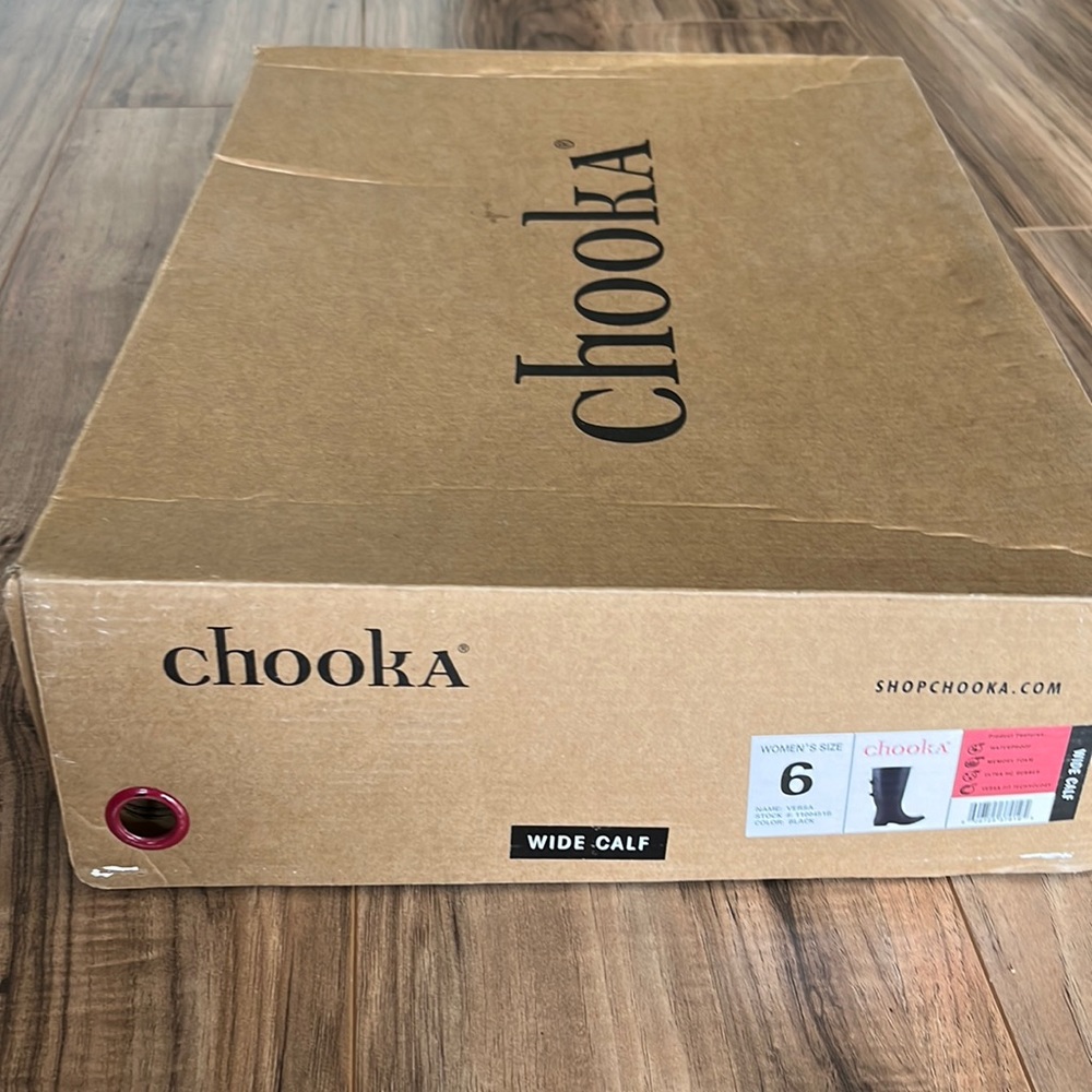 Black Chooka rainboots - Picture 2 of 8